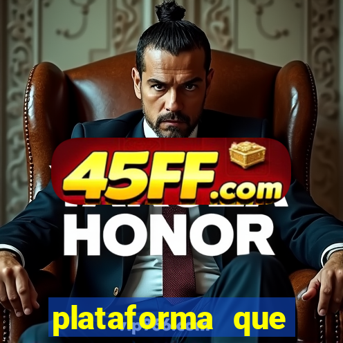 plataforma que deposita r$ 1
